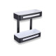 Double basket / matt black / white plastic inserts #1