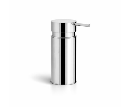 0.15L liquid soap dispenser / round countertop model / chrome