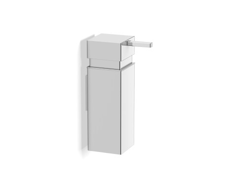 0.25L liquid soap dispenser / square / chrome