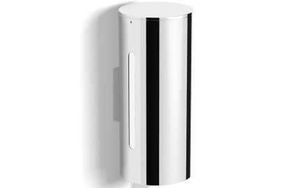 0.5L liquid soap dispenser / bottom-mounted dispensing system / chrome