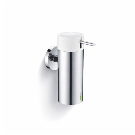 0.15L liquid soap dispenser / polished steel / white pump + polished steel #1