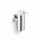 0.15L liquid soap dispenser / polished steel / white pump + polished steel #1