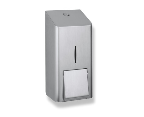 0.8L liquid soap dispenser, R10 series / brushed steel