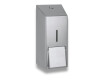 0.8L liquid soap dispenser, R1 series / brushed steel