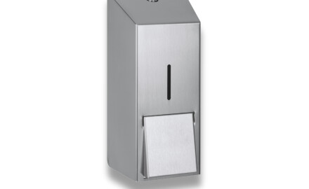 0.8L liquid soap dispenser, R1 series / brushed steel