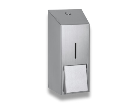 0.8L liquid soap dispenser, R1 series / brushed steel