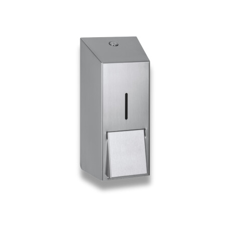 0.8L liquid soap dispenser, R1 series / brushed steel #1