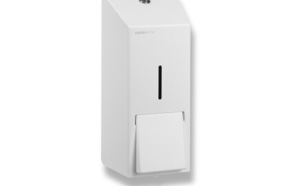 0.8L liquid soap dispenser, R1 series / matt white