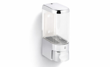 0.25L liquid soap dispenser / chrome-plated ABS