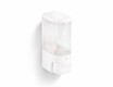 0.25L liquid soap dispenser / glossy white ABS