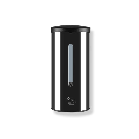 Automatic touch-free dispenser for liquid soap/hand sanitiser, 0.7L / high-gloss black #1