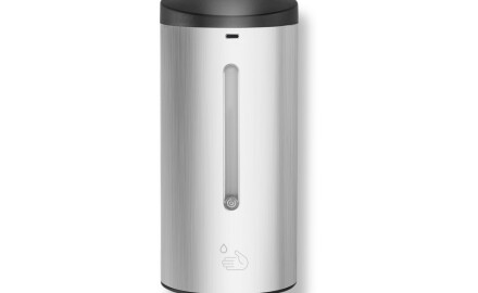 Automatic touchless dispenser for liquid soap/hand sanitiser, 0.7L / satin finish