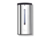 Automatic touch-free dispenser for liquid soap/hand sanitiser, 0.7L / polished steel