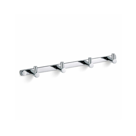 Towel rail – 4 towel hooks / chrome #1