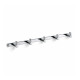 Towel rail – 5 towel hooks / chrome #1