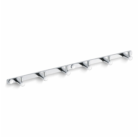 Towel rail – 6 towel hooks / chrome #1