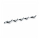 Towel rail – 5 double towel hooks / chrome #1
