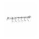 Towel rail – 6 sliding towel hooks / chrome #1