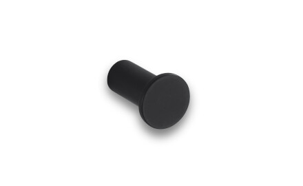 Single towel hook / matt black