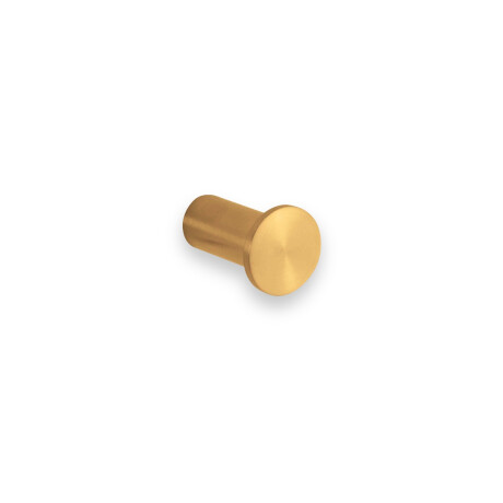 Single towel hook / brushed gold #1