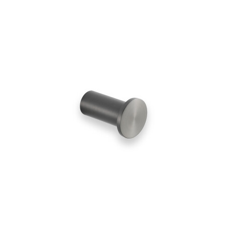 Single towel hook / brushed graphite #1