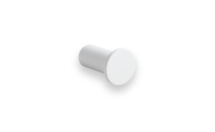 Single towel hook / matt white