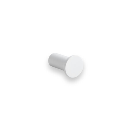 Single towel hook / matt white #1