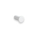 Single towel hook / matt white #1