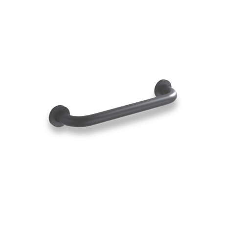 Bathroom handle, Ø25, straight, 30 / matt black #1