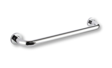 Bathroom handle, Ø25, straight, 50 / chrome