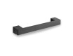 Straight bathroom handle, 28 cm / matt black
