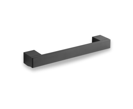 Straight bathroom handle, 28 cm / matt black