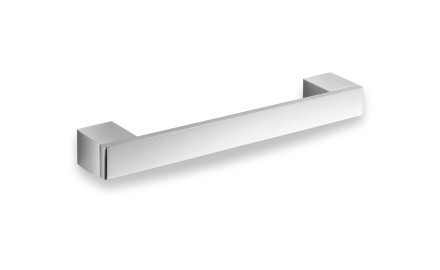 Straight bathroom grab rail, 28 cm / chrome