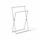 Double / foldable / chrome towel rack #1