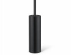 Freestanding, self-centring toilet brush / matt black