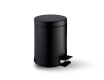 STANDARD round 3-litre pedal bin, soft-close / matt black
