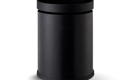 10-litre open-top bin / matt black
