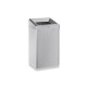 49-litre waste bin with open lid, R1 series / brushed stainless steel #1