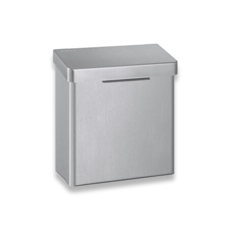 4.5L sanitary waste bin, R10 series / brushed stainless steel #1