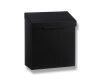 4.5L sanitary waste bin, R1 series / matt black stainless steel