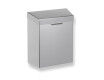 4.5L sanitary waste bin, R1 series / brushed stainless steel