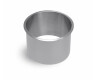 Round under-counter bin collar, Ø150 / brushed stainless steel