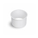 Round under-counter bin collar, Ø150 / matt white stainless steel #1
