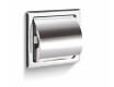 Toilet roll holder / built-in / chrome