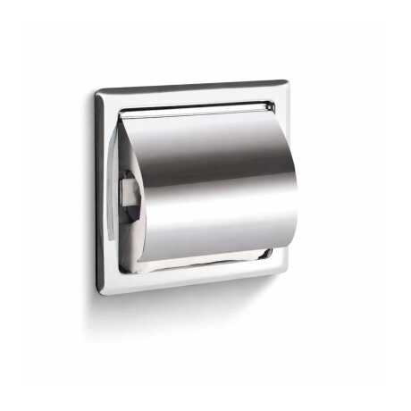 Toilet roll holder / built-in / chrome #1