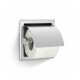 Toilet roll holder / built-in / polished steel #1