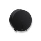 Round toilet roll holder for rolls up to Ø 19 cm – R1 series / matt black stainless steel #1