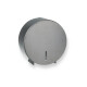 Round toilet roll holder for rolls up to Ø 19 cm – R1 series / brushed stainless steel #1