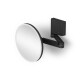 5x magnifying make-up mirror, round, with LED backlighting, smooth light colour adjustment, tiltable, double-jointed arm / matt black #1