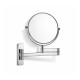 Make-up mirror – straight / 3x magnification, round, tilting, double-jointed arm / chrome #1